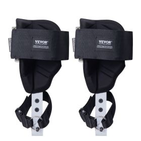 VEVOR Tree Climbing Spikes Climbing Spurs Gear Aluminum Arborist Equipment White