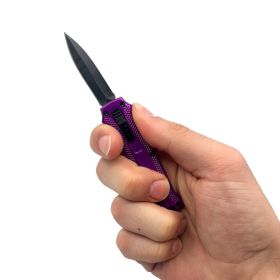 elitedge-mini-automatic-otf-keyring-knife (Option: blue)