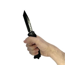 armed-force-tactical-5-5-otf-knife-with-tanto-blade (Option: Green)