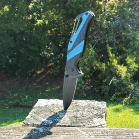 elitedge-striped-tactical-knife (Option: Red)