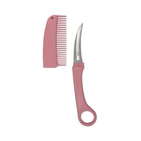 curved-comb-knife (Option: Purple)