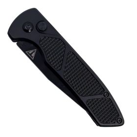 7-75-automatic-spring-assisted-knife-with-drop-point-blade (Option: blue)