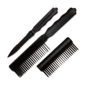 wholesale-plastic-comb-brush-knife (Option: Black)