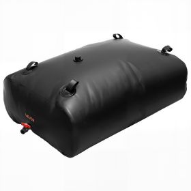 Water Storage Bladder, 87 Gallon (330L) Water Storage Container Tank, 1000D PVC Large Capacity Soft Bag Bladder (Capacity: 330L, Color: Black)