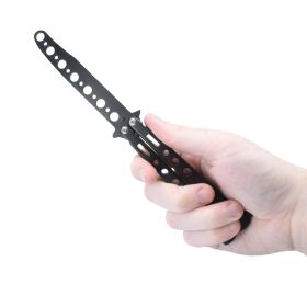 8-75-butterfly-trainer-knife (Option: Rainbow)