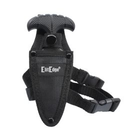 5-5-inch-push-dagger-with-sheath (Option: Galaxy)