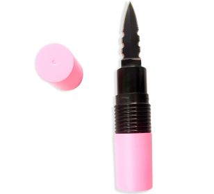 wholesale-lipstick-knife (Option: Dark Purple with Gold Band)