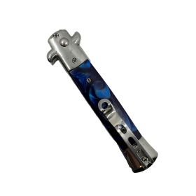 elitedge-automatic-knife (Option: White Marble)